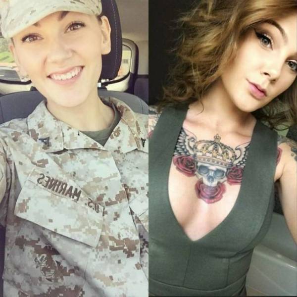 femme - fille - sexy - uniforme - instagram -22
