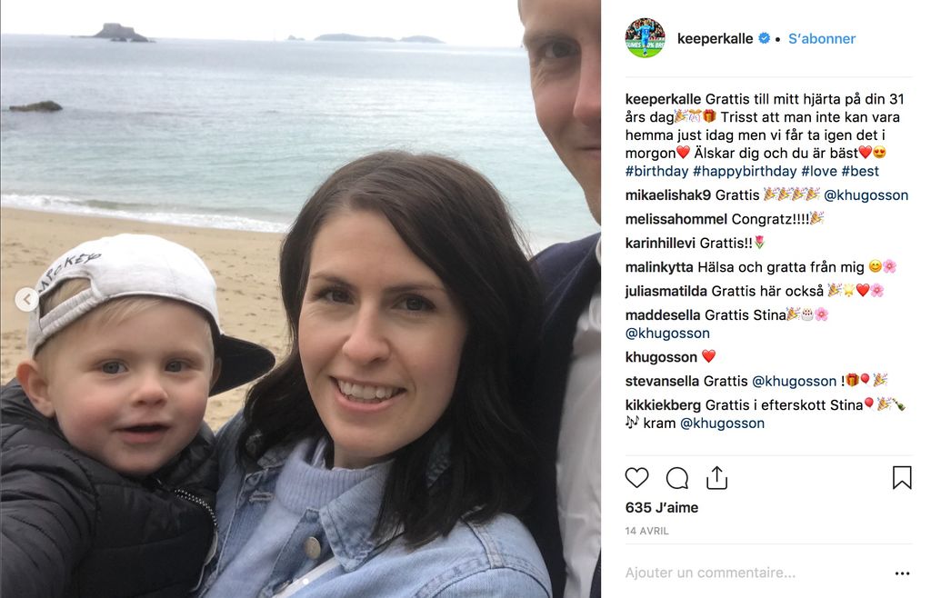 wags - kristin-femme-karl-johan-johnson-joueur-equipe-guingamp