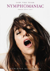 Locandina del film 'Nymphomaniac' con Charlotte Gainsbourg