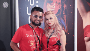 Représentants de XloveCam présents au salon érotique Venus Berlin 2026
